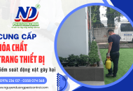 Cung cấp hóa chất vật tư và trang thiết bị trong ngành công nghiệp Kiểm soát động vật gây hại