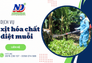 Dịch vụ xịt hóa chất diệt muỗi gây bệnh sốt xuất huyết